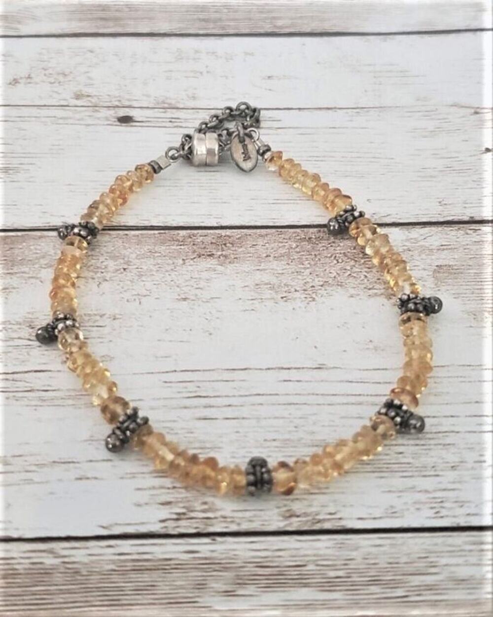 Beaded Bracelet/Bangle (Stamped)